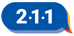 2-1-1 logo